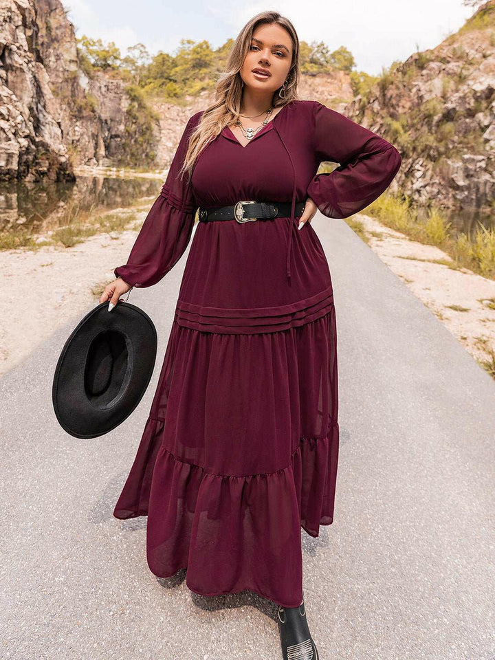 Mulberry Muse Maxi Dress - Plus Size - The Rogue Daisy