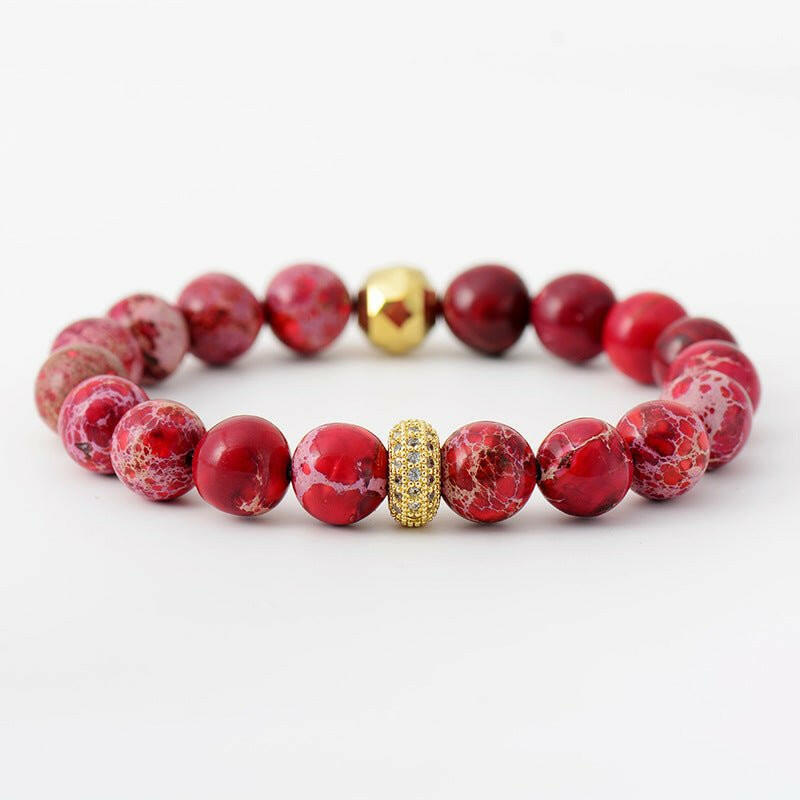 Natural Stone Beaded Bracelet - The Rogue Daisy