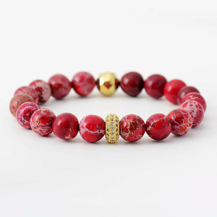 Natural Stone Beaded Bracelet - The Rogue Daisy