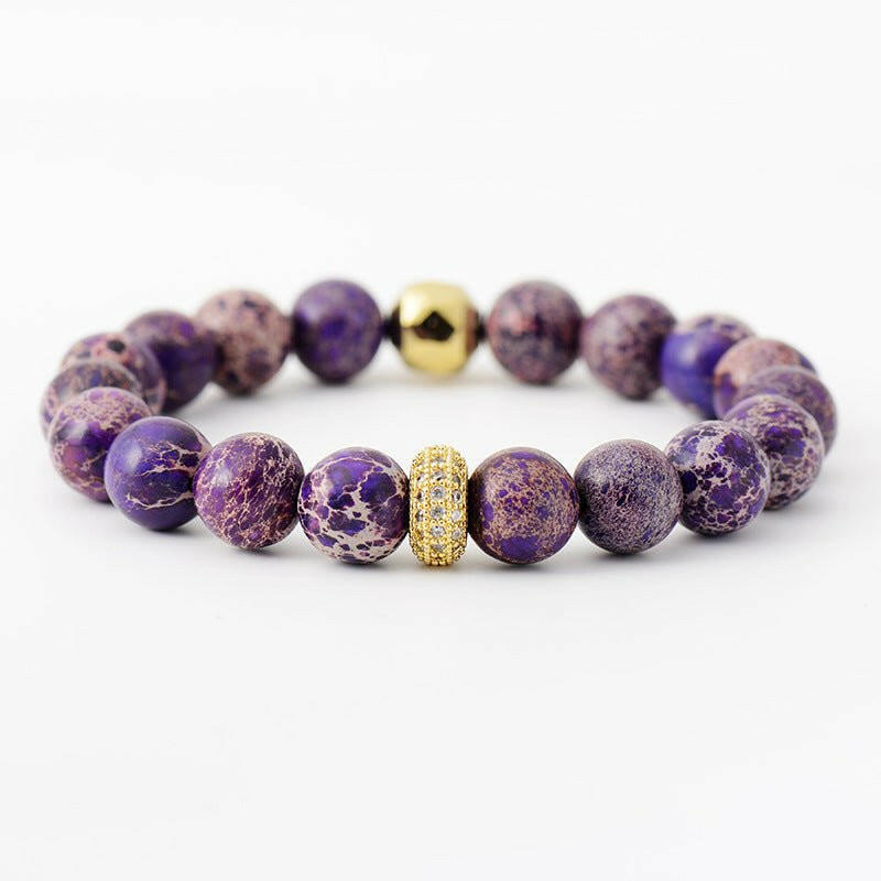 Natural Stone Beaded Bracelet - The Rogue Daisy