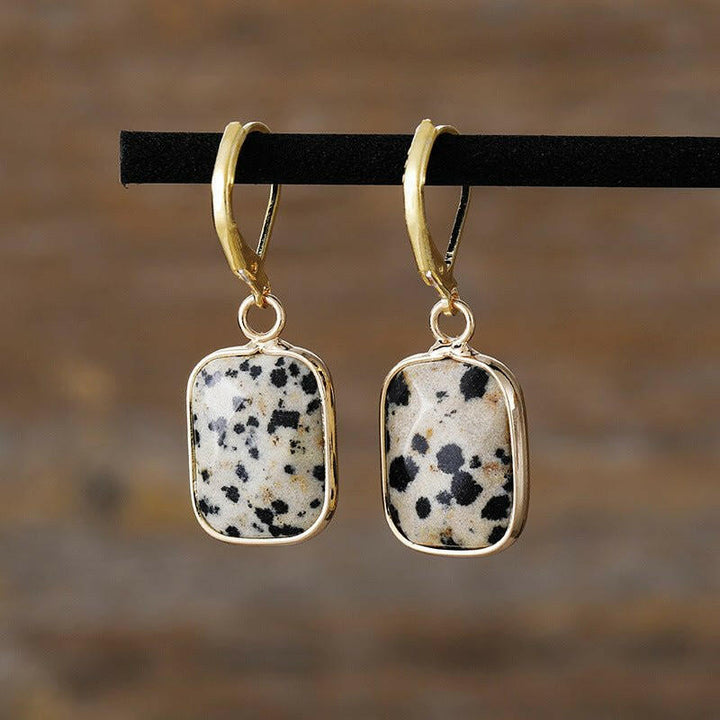 Natural Stone Dangle Earrings - The Rogue Daisy