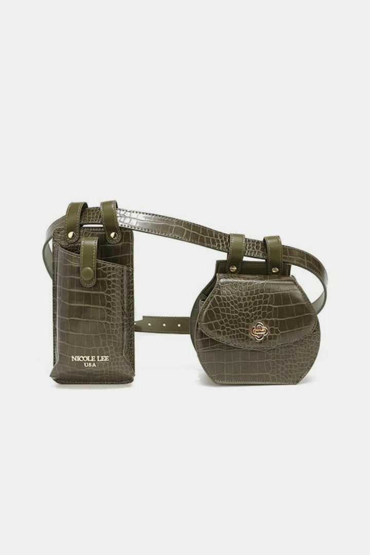 Nicole Lee USA 2 Piece Texture Belt Bag - The Rogue Daisy