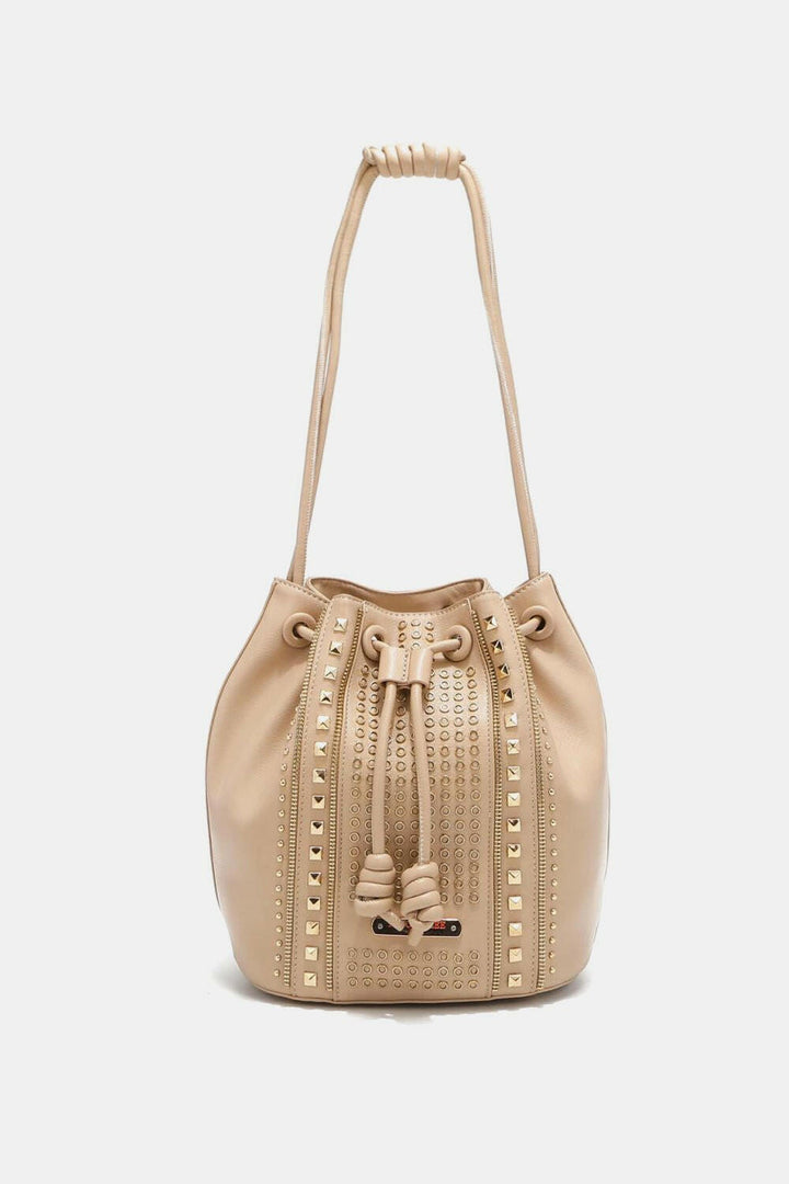 Nicole Lee USA Amy Studded Bucket Bag - The Rogue Daisy