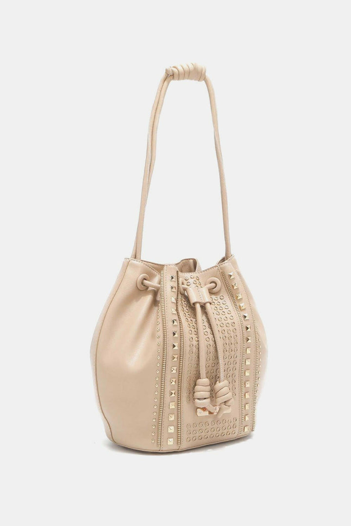 Nicole Lee USA Amy Studded Bucket Bag - The Rogue Daisy