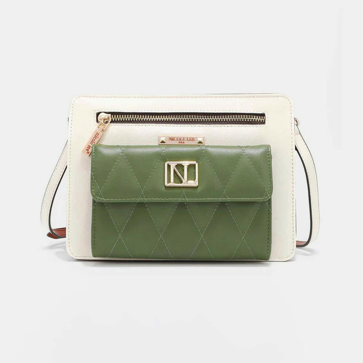 Nicole Lee USA Color Block Crossbody Bag - The Rogue Daisy