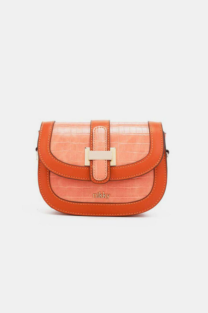 Nicole Lee USA Croc Embossed Crossbody Bag - The Rogue Daisy