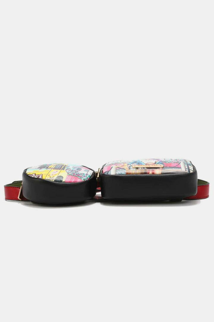 Nicole Lee USA Double Pouch Fanny Pack - The Rogue Daisy