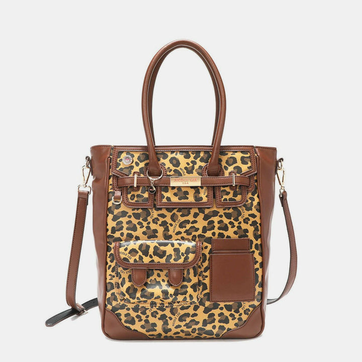 Nicole Lee USA Leopard Large Tote Bag - The Rogue Daisy