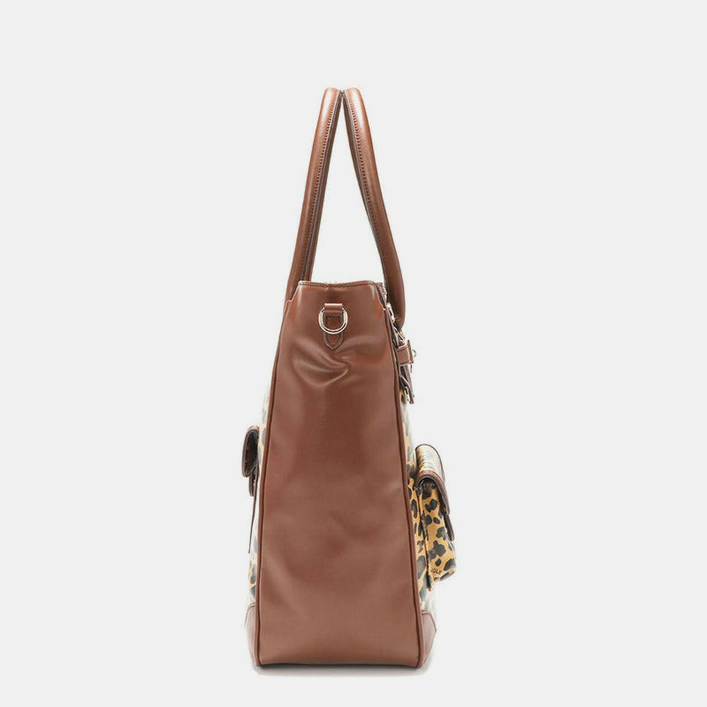 Nicole Lee USA Leopard Large Tote Bag - The Rogue Daisy