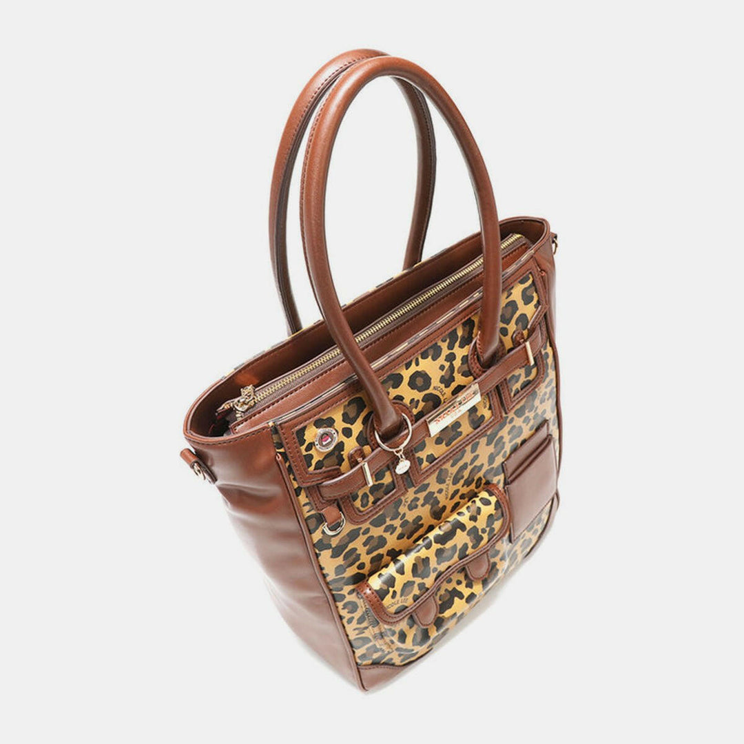 Nicole Lee USA Leopard Large Tote Bag - The Rogue Daisy