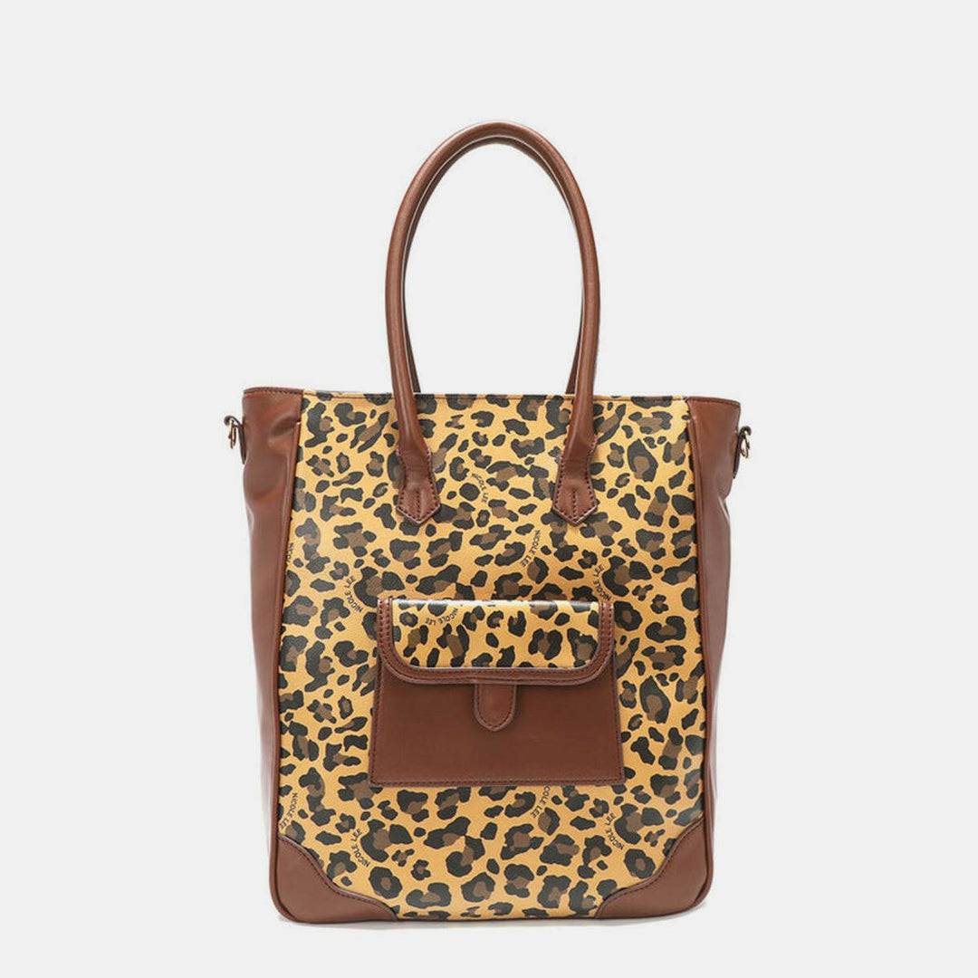 Nicole Lee USA Leopard Large Tote Bag - The Rogue Daisy