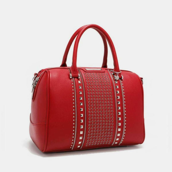 Nicole Lee USA Studded Boston Bag - The Rogue Daisy