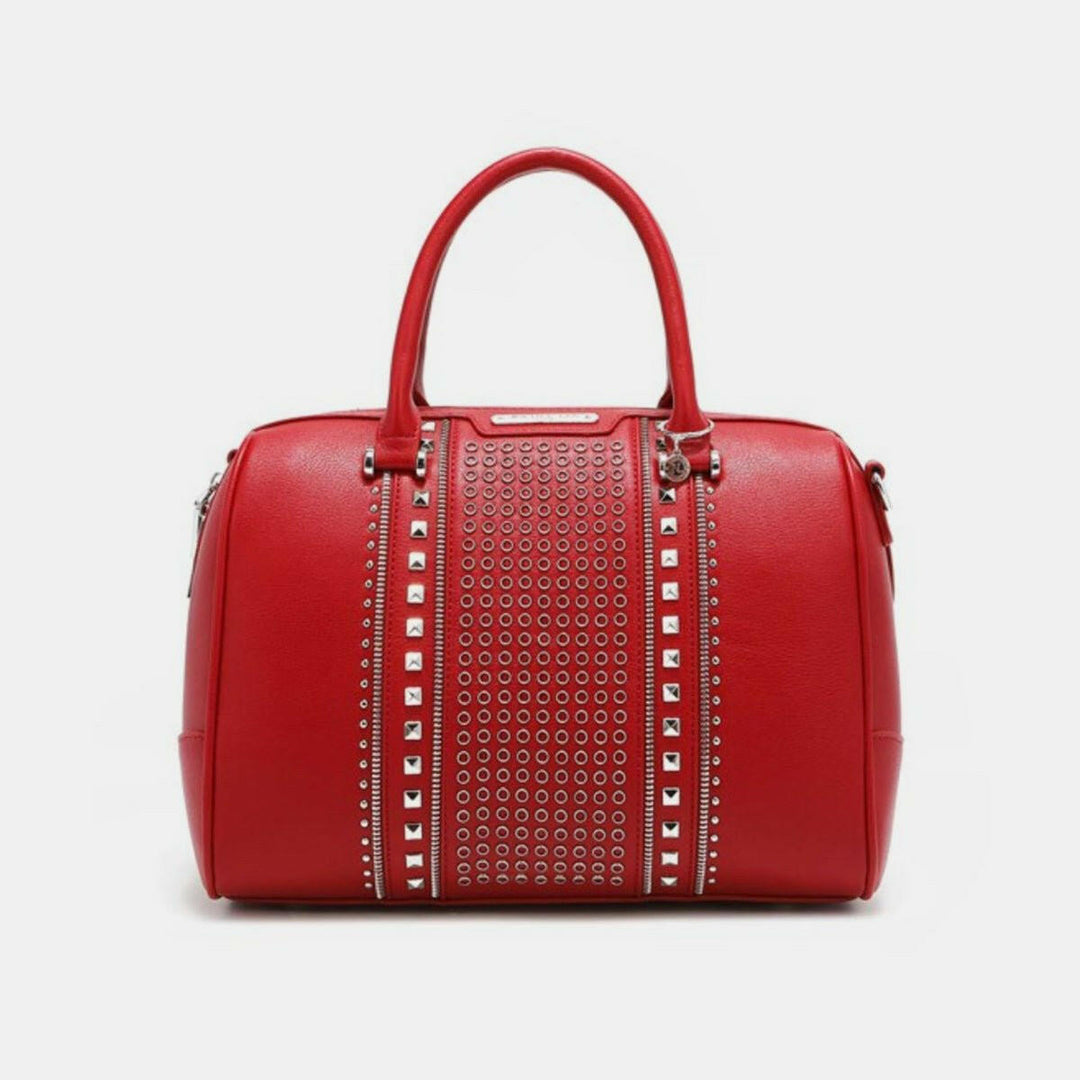 Nicole Lee USA Studded Boston Bag - The Rogue Daisy