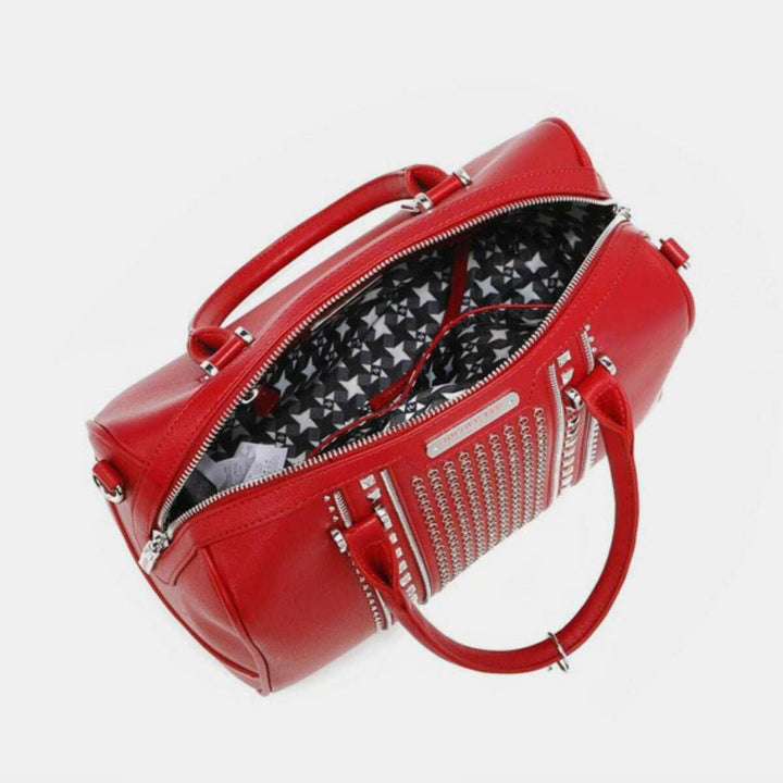 Nicole Lee USA Studded Boston Bag - The Rogue Daisy