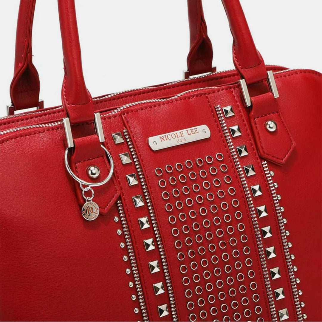 Nicole Lee USA Studded Decor Handbag - The Rogue Daisy