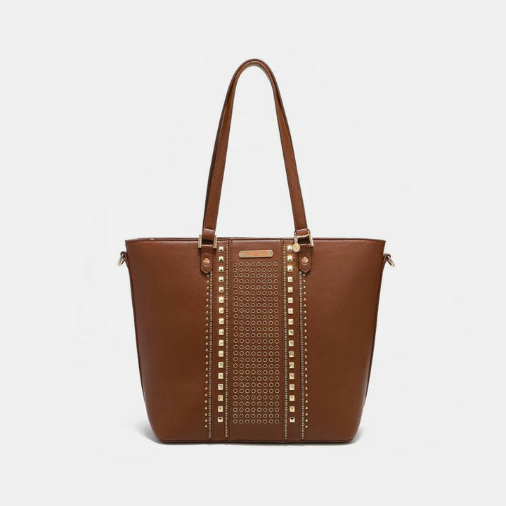 Nicole Lee USA Studded Decor Tote Bag - The Rogue Daisy