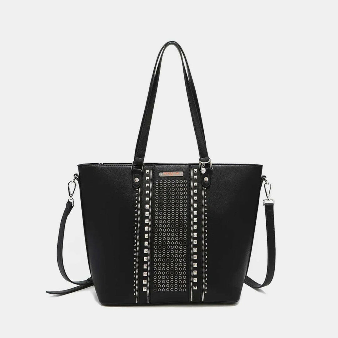 Nicole Lee USA Studded Decor Tote Bag - The Rogue Daisy