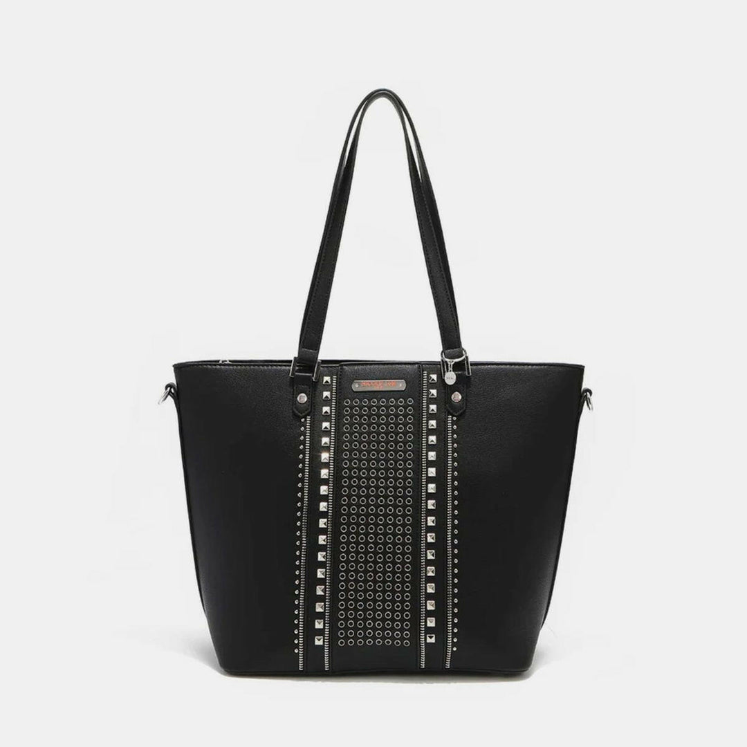 Nicole Lee USA Studded Decor Tote Bag - The Rogue Daisy