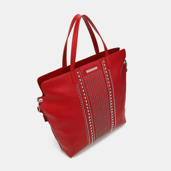 Nicole Lee USA Studded Large Tote Bag - The Rogue Daisy