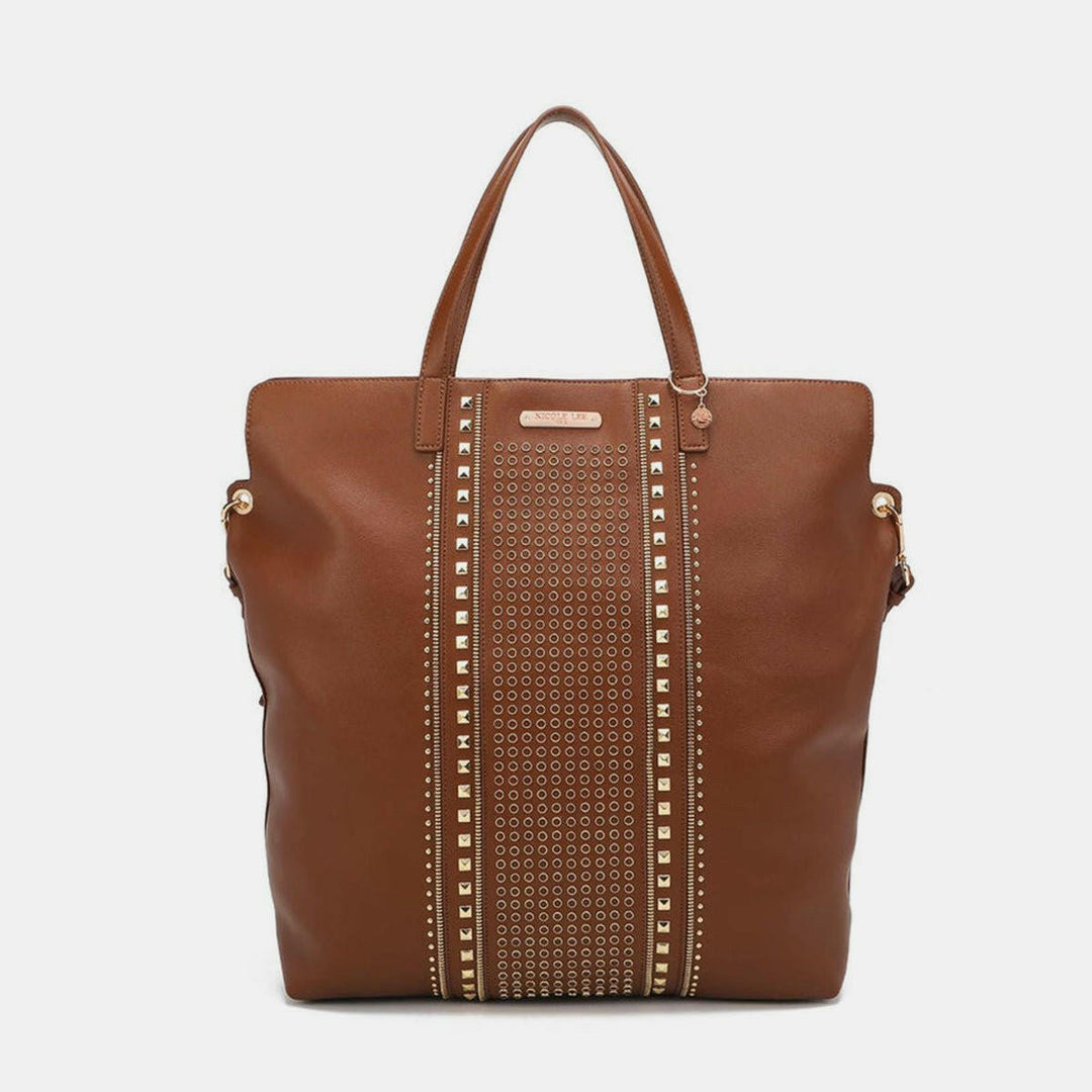 Nicole Lee USA Studded Large Tote Bag - The Rogue Daisy