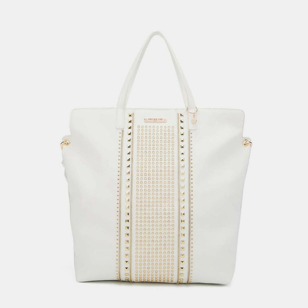 Nicole Lee USA Studded Large Tote Bag - The Rogue Daisy