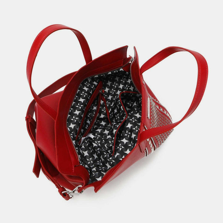 Nicole Lee USA Studded Large Tote Bag - The Rogue Daisy