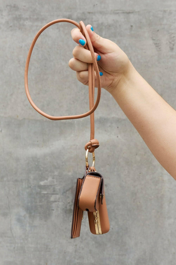 Nicole Lee USA Vegan Leather 3 - Piece Lanyard Set - The Rogue Daisy