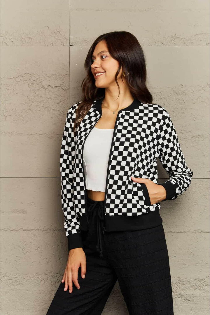 Ninexis Dressed Up Bomber Jacket - Full Size - The Rogue Daisy