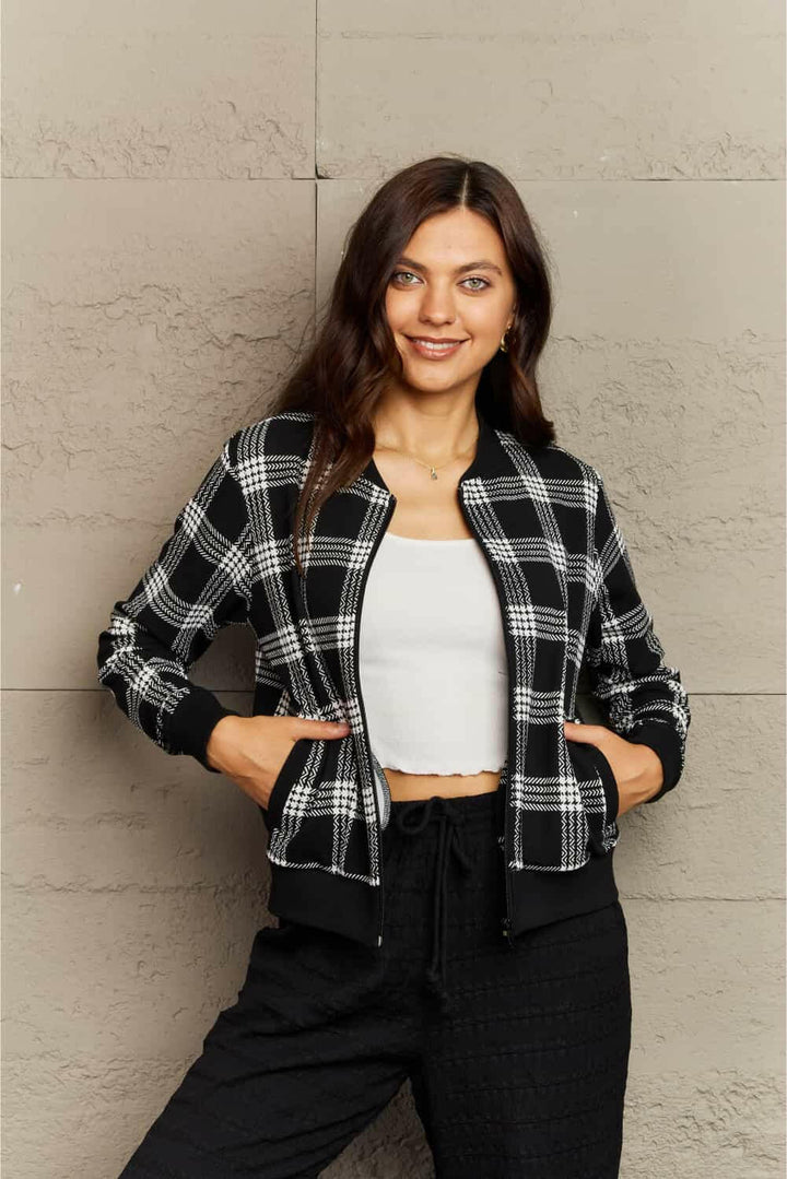 Ninexis Dressed Up Bomber Jacket - Full Size - The Rogue Daisy