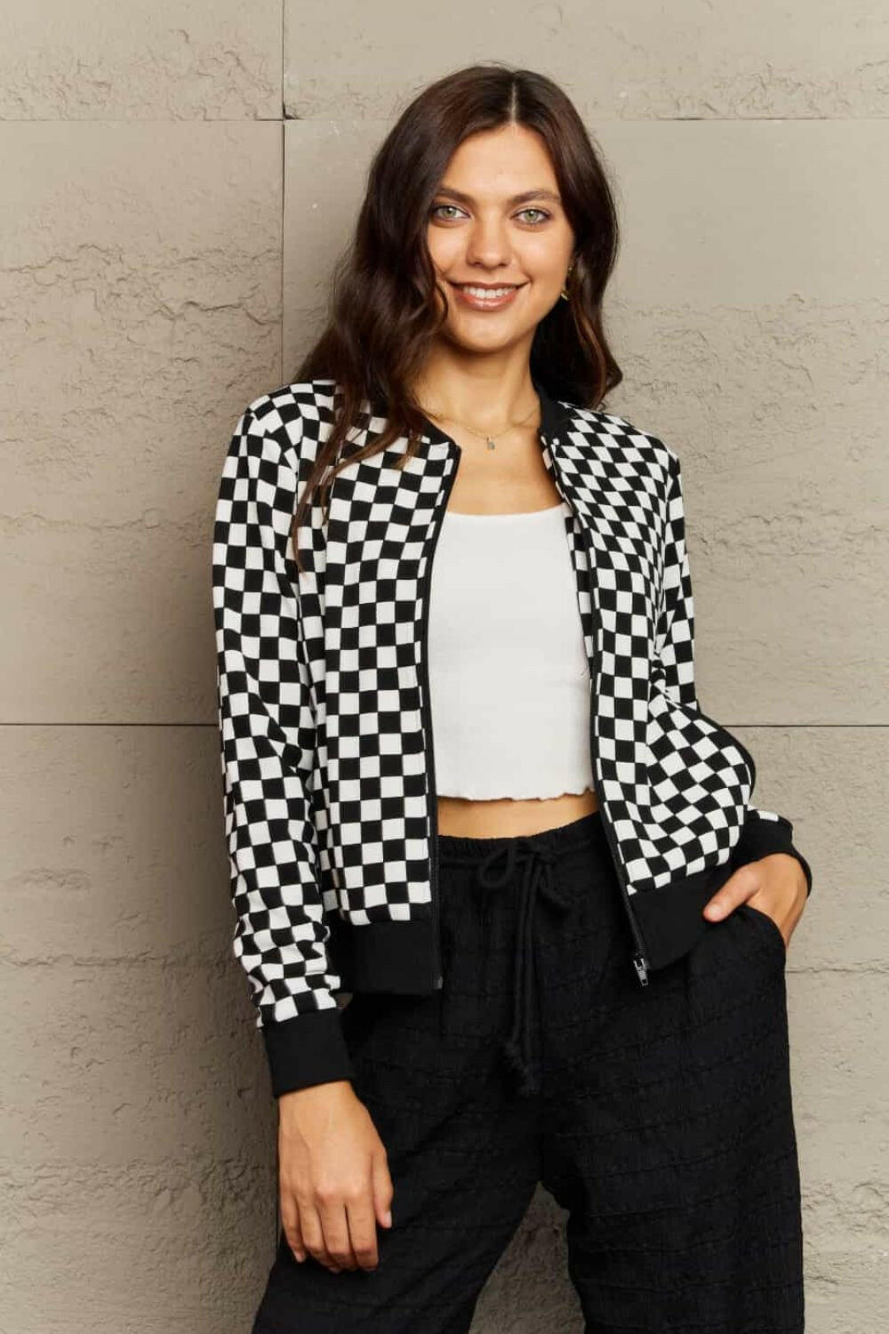 Ninexis Dressed Up Bomber Jacket - Full Size - The Rogue Daisy