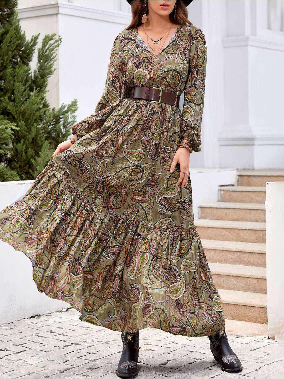 Paisley Path Maxi Dress - The Rogue Daisy