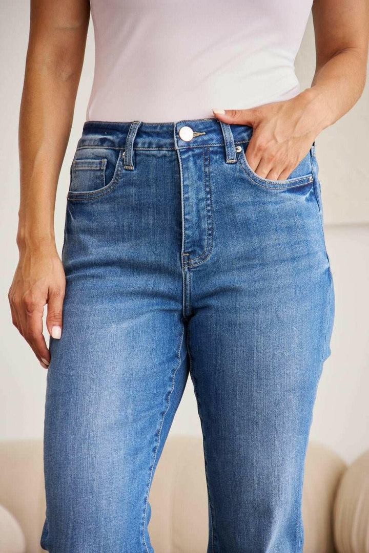 RFM 'Mini Mia' Tummy Control High Waist Jeans - Full Size - The Rogue Daisy